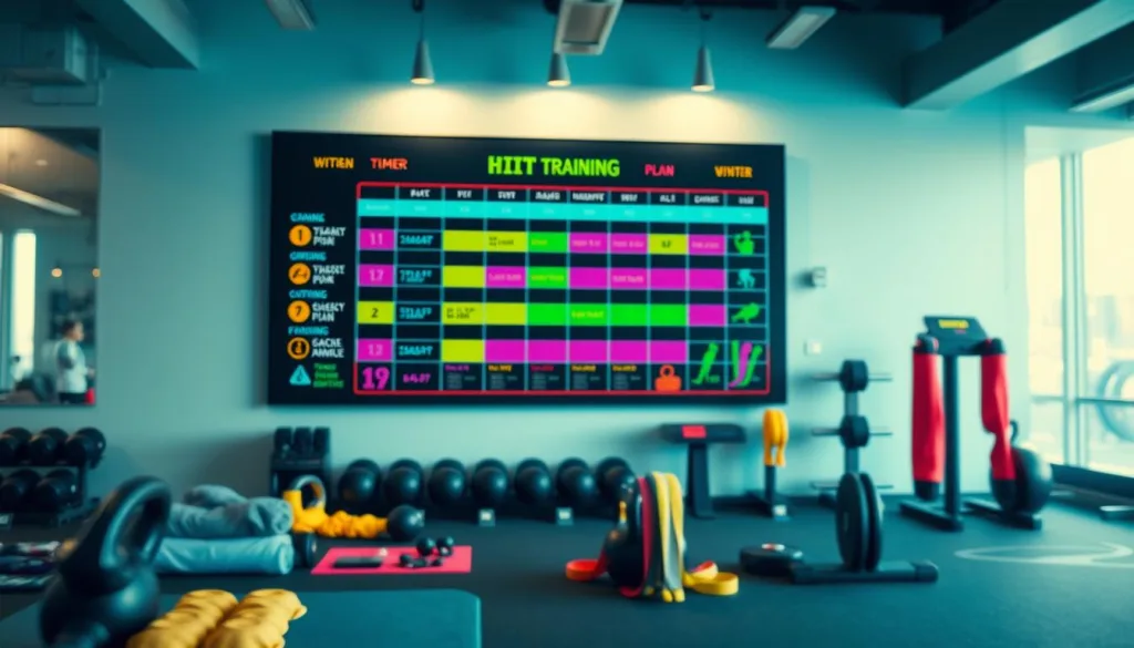 HIIT Trainingsplan