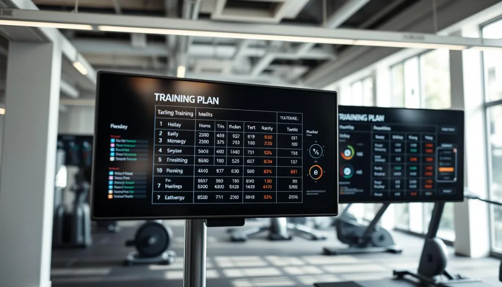 gym trainingsplan