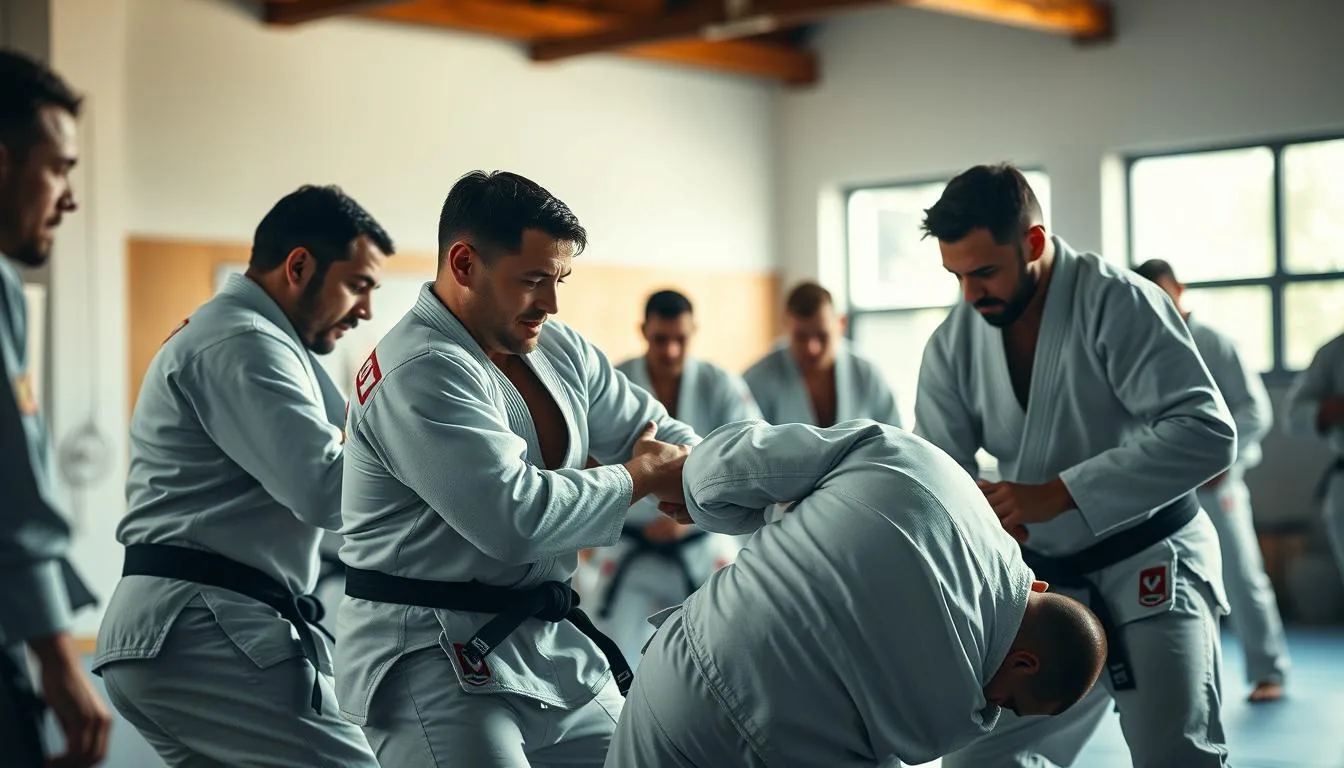 Brazilian Jiu Jitsu Technik Training In Deutschland