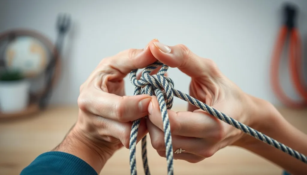 Kletterknoten Demonstration