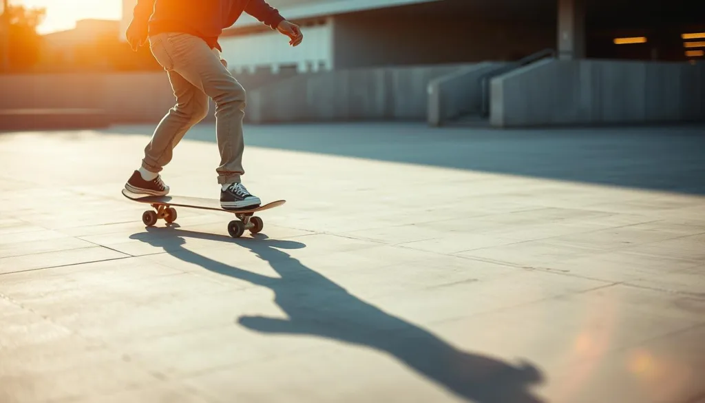 Skateboard Fahrtechniken