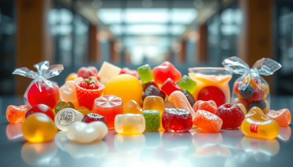 Geschmacksrichtungen von Gummis