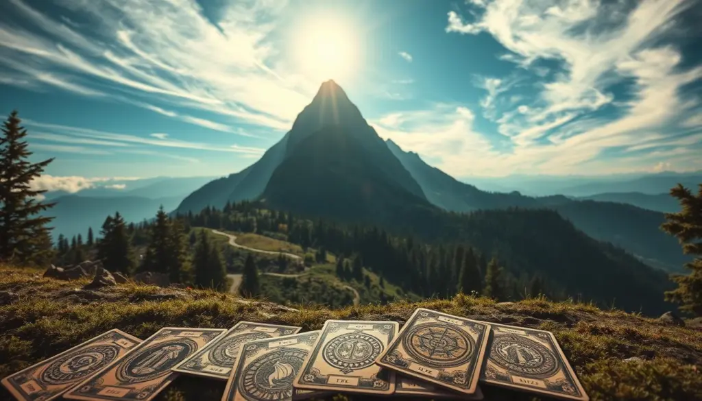 Lenormand Berg Kartendeutung