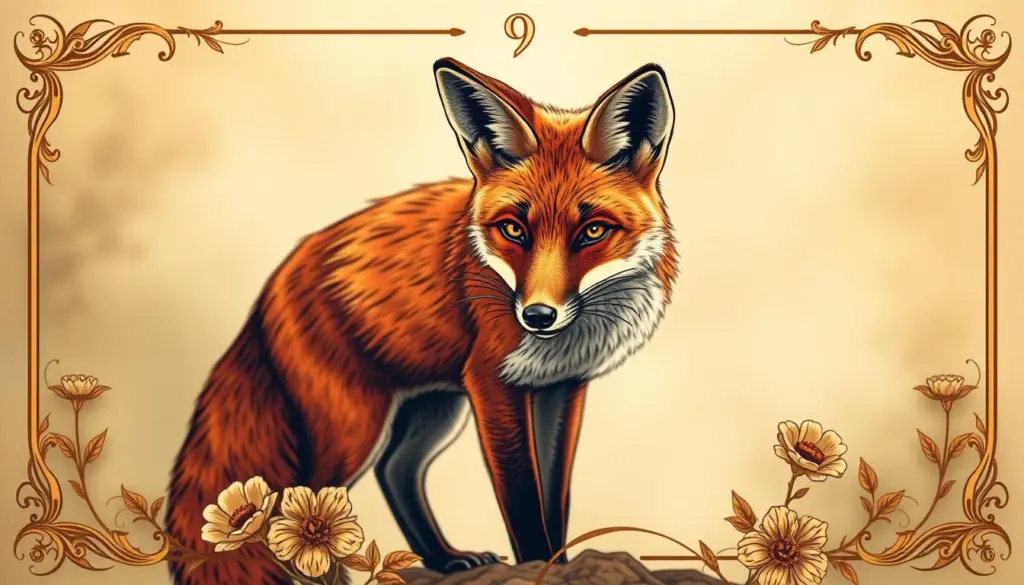 Lenormand Fuchs Kartenlegung
