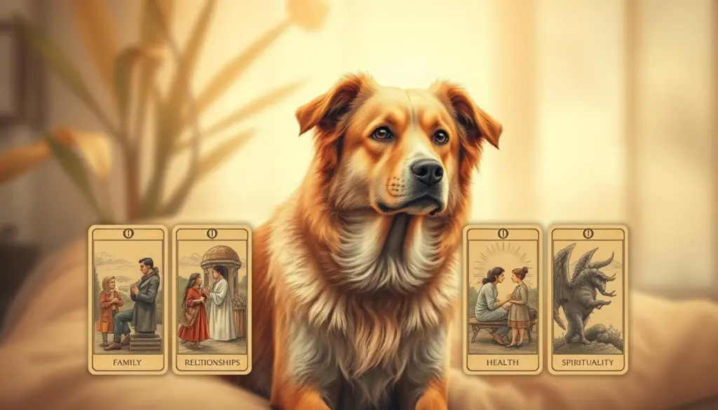 Lenormand Kartenlegen Hund in verschiedenen Lebensbereichen